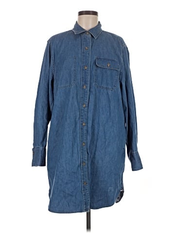 J.W. Anderson for UNIQLO Long Sleeve Button-Down Shirt (view 1)