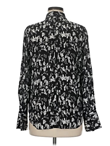 Club Monaco Long Sleeve Silk Top (view 2)