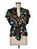 Vertigo Paris Teal Short Sleeve Blouse Size M - photo 1
