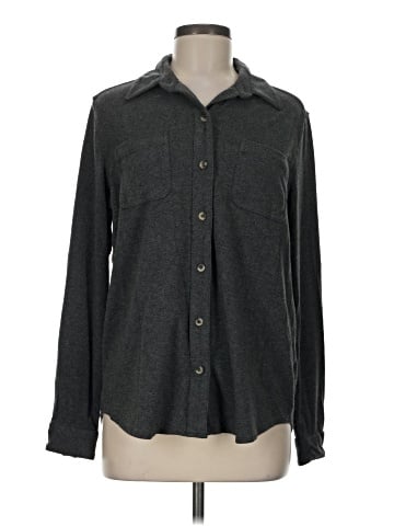Natural Reflections Long Sleeve Button-Down Shirt (view 1)