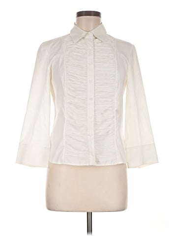 Lafayette 148 New York 3/4 Sleeve Blouse (view 1)