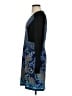 Ali Ro Paisley Blue Cocktail Dress Size 2 - photo 5