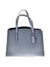 Coach 100% Leather Gray Blue Leather Satchel One size - photo 1