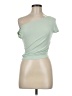 Assorted Brands Green Short Sleeve Top Size M - photo 1