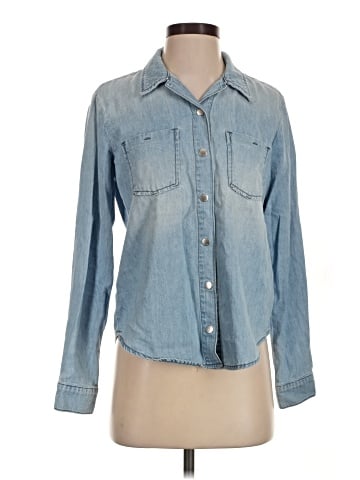 L'Agence Long Sleeve Button-Down Shirt (view 1)