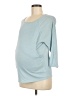 Old Navy - Maternity Blue 3/4 Sleeve Top Size XS Maternity - photo 1