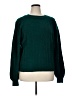 Ann Taylor Solid Green Pullover Sweater Size XL - photo 1