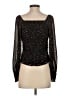 Madewell 100% Polyester Black Long Sleeve Blouse Size XS - photo 2
