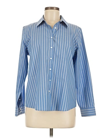 Lands' End Long Sleeve Button-Down Shirt (view 1)