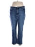 Lee Hearts Blue Jeans Size 18 SHORT - photo 1