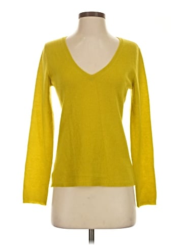 Ann Taylor Factory Cashmere Pullover Sweater (view 1)