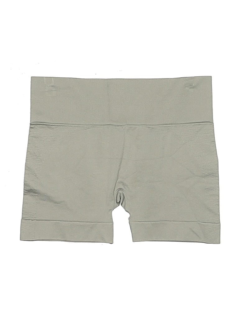 Pre-owned Set Active Khaki Shorts In Green