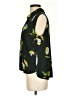 CAbi 100% Polyester Floral Black Sleeveless Blouse Size S - photo 5