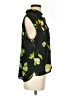 CAbi 100% Polyester Floral Black Sleeveless Blouse Size S - photo 4