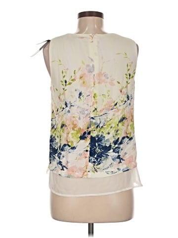 Rose + Olive Sleeveless Blouse (view 2)