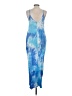 Lovestitch 100% Rayon Tie-dye Blue Cocktail Dress Size S - photo 2