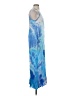 Lovestitch 100% Rayon Tie-dye Blue Cocktail Dress Size S - photo 4