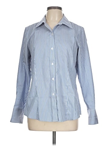 Foxcroft Long Sleeve Button-Down Shirt (view 1)