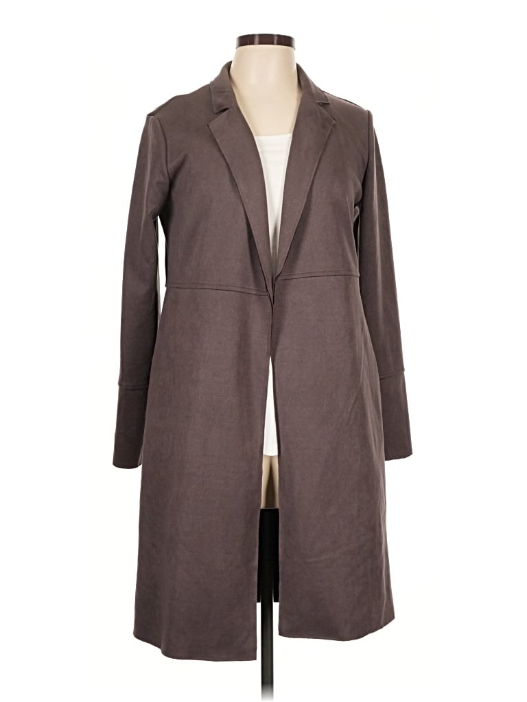 Pre-owned Premise Coat In Brown