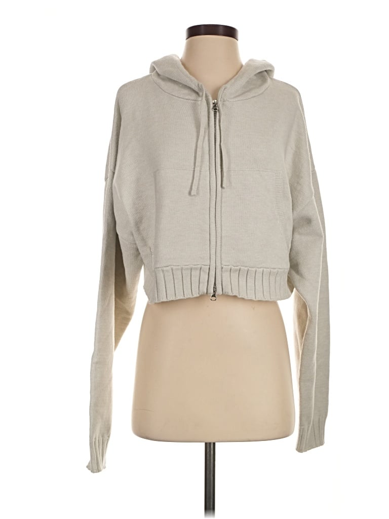 Pre-owned Edikted Pullover Sweater In Gray
