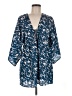 Rachel Zoe 100% Polyester Blue Kimono Size M - photo 1