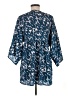 Rachel Zoe 100% Polyester Blue Kimono Size M - photo 2