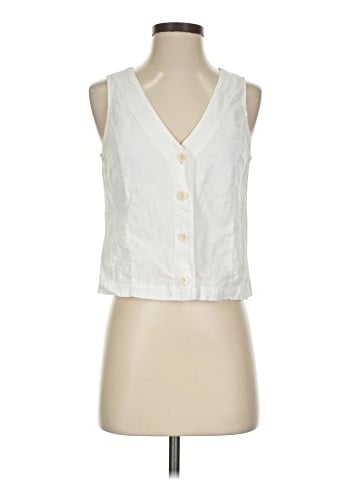 Madewell Sleeveless Button-Down Shirt (view 1)