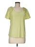 Daniel Rainn Green Short Sleeve Top Size M - photo 1