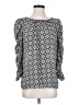 Max Studio Gray Long Sleeve Blouse Size XS - photo 1