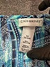 Catherines 100% Polyester Teal 3/4 Sleeve Blouse Size 5X - photo 7