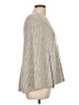 Brigitte Bailey Metallic Gray Pullover Sweater Size L - photo 4