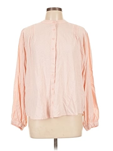 Worthington Long Sleeve Blouse (view 1)