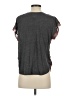 Tiny Burgundy Short Sleeve Blouse Size S - photo 2
