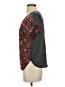 Tiny Burgundy Short Sleeve Blouse Size S - photo 5