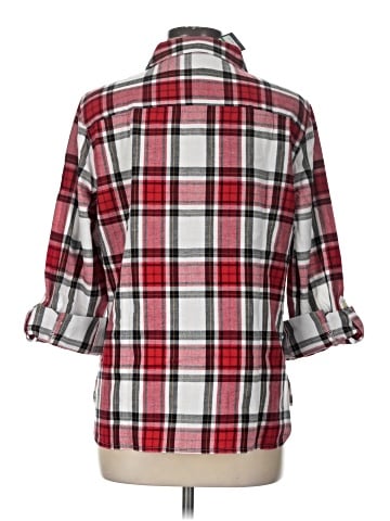 Tommy Hilfiger 3/4 Sleeve Button-Down Shirt (view 2)