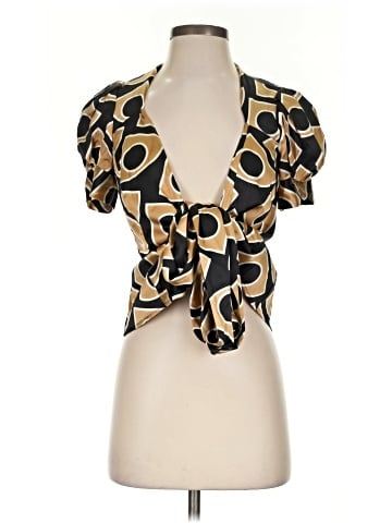 Diane von Furstenberg Short Sleeve Blouse (view 1)
