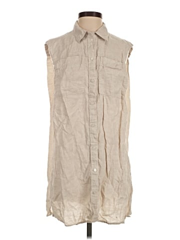 H&M Sleeveless Button-Down Shirt (view 1)