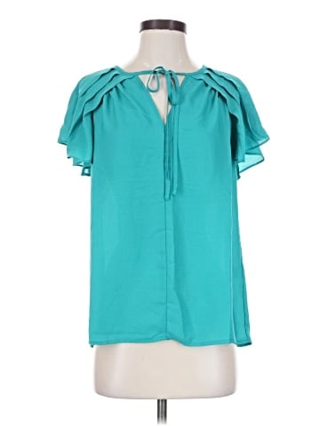 Max Studio Short Sleeve Blouse (view 1)