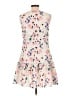 CeCe 100% Polyester Floral Pink Casual Dress Size 12 - photo 2