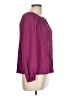 Boden Purple Long Sleeve Blouse Size 10 - photo 5
