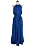 Halston Blue Jumpsuit Size 8 - photo 1