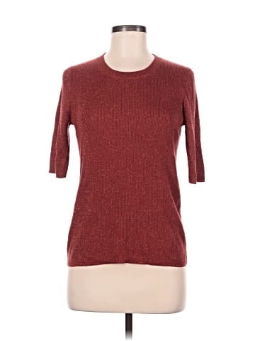 Madewell Evening Sparkle Ribbed Sweater Top (view 1)