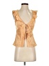 Wilfred 100% Polyester Gold Sleeveless Blouse Size S - photo 1