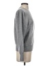 Aqua 100% Cashmere Gray Cashmere Pullover Sweater Size S - photo 4