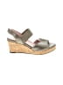 Taryn Rose Gray Wedges Size 8 - photo 1