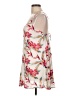 Roxy Tropical Ivory Cocktail Dress Size L - photo 5