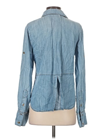 Elevenses Long Sleeve Button-Down Shirt (view 2)