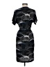 BCBGMAXAZRIA Print Gray Casual Dress Size M - photo 2