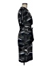 BCBGMAXAZRIA Print Gray Casual Dress Size M - photo 4