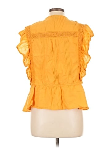 Kaari Blue Sleeveless Blouse (view 2)